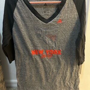 Adidas Gray and Black Tee